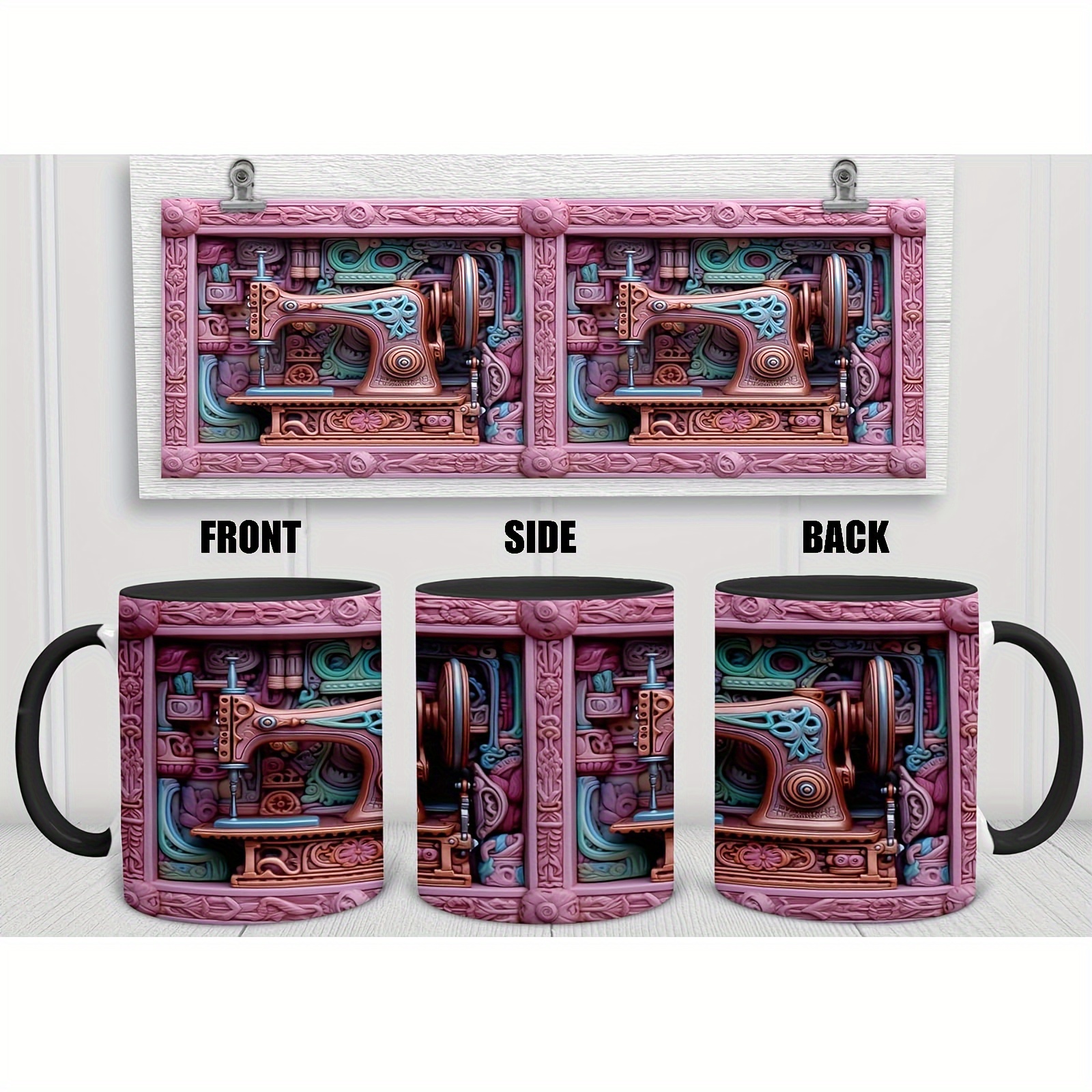 3d Sewing Mug Sewing Machine Mug Sewing Gifts For Women - Temu