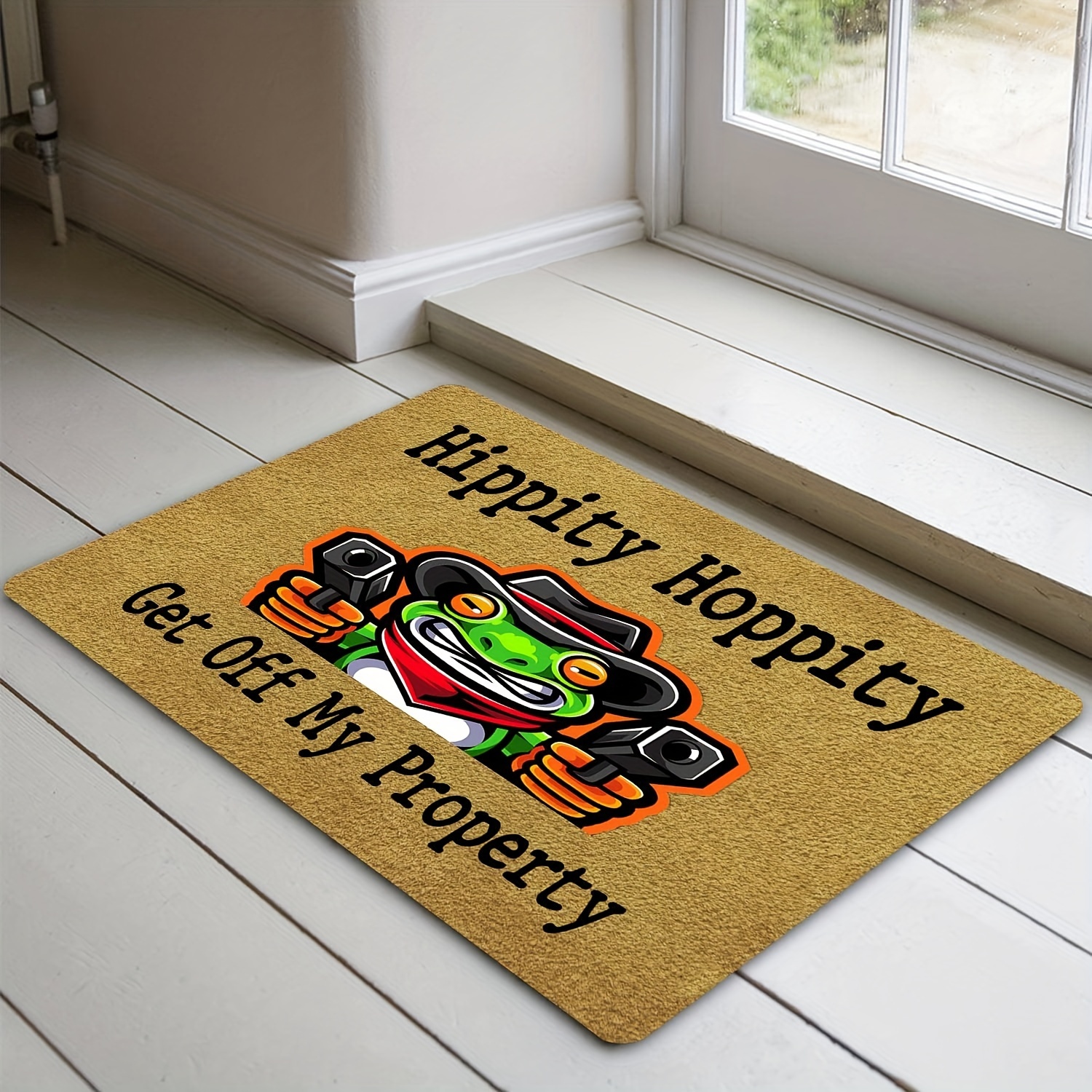 1pc Funny Welcome Doormat, Non-Slip mat Gift mat Personalized Home