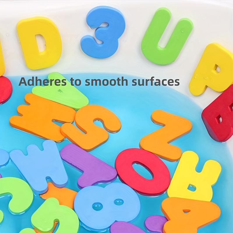 Bathtub Bathroom Education Learning Toys Foam Letters Alphanumeric