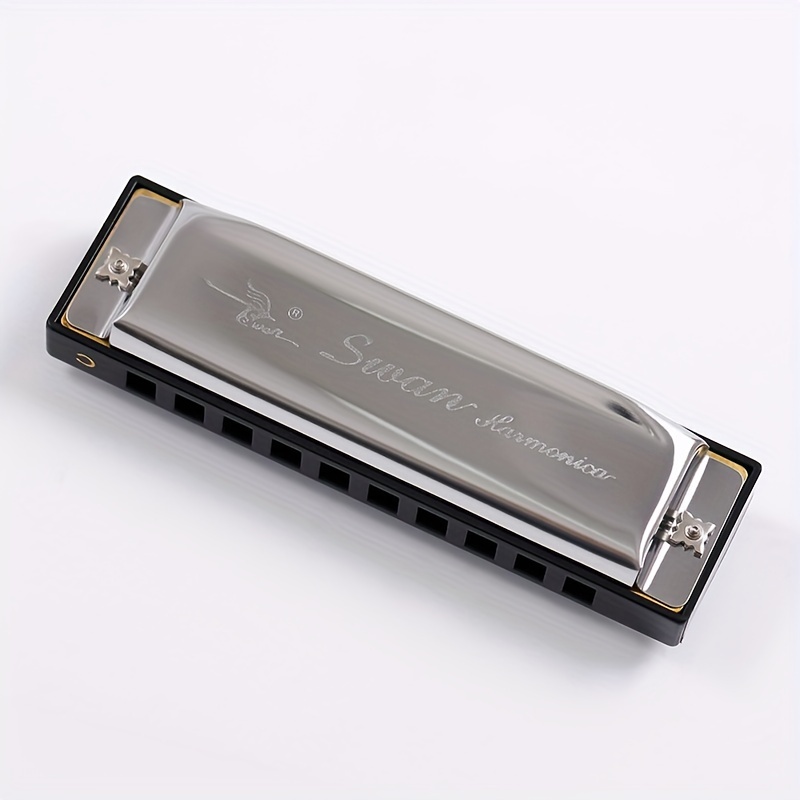 Adult 10-hole Blues Harmonica, Young Beginner Learning To Play Blues  Instruments - Musical Instruments - Temu