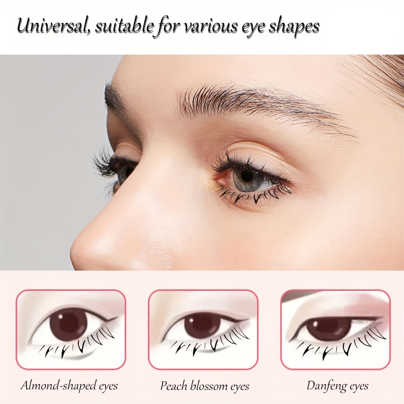 2023 New Arrivals Lower Eyelash Stamps Tool Lash Stamp Eye Temu