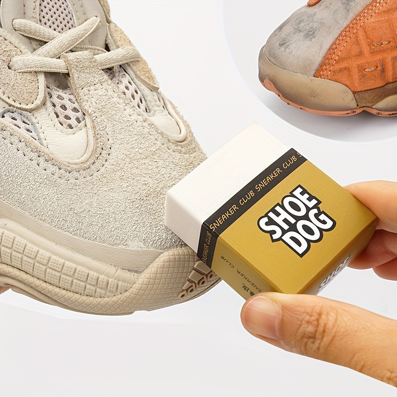1pc Velvet-Faced Shoe Eraser, Shoe Rubber Eraser, Shoe Cleaner