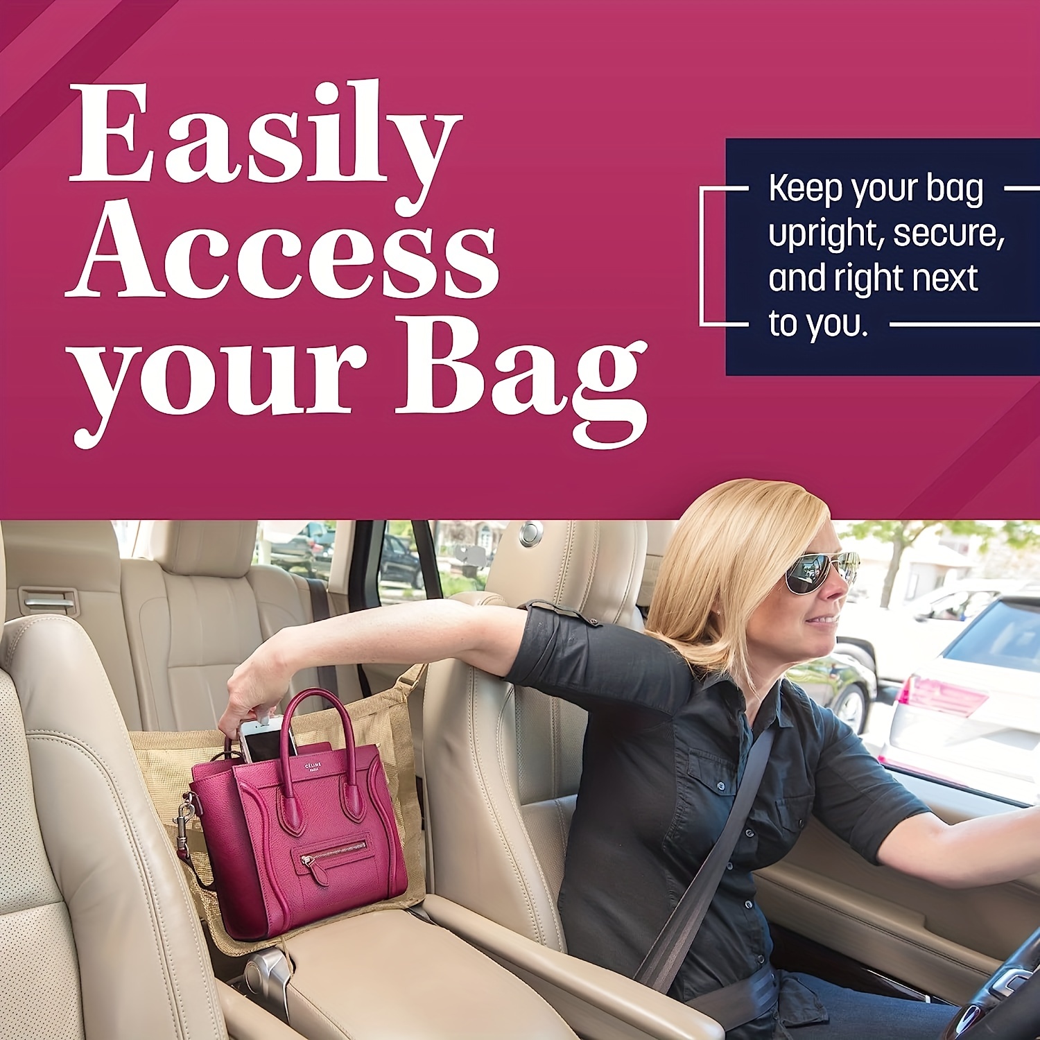 Bag Hook ~ keeps your bag safe & clean