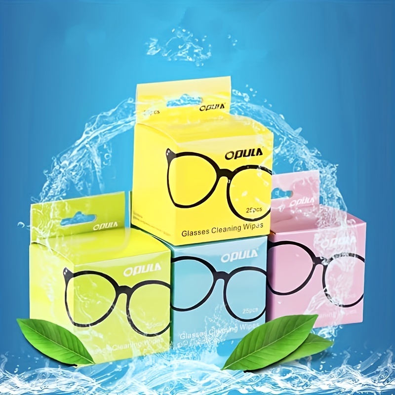 Glasses Cleaning Anti fog Wet Wipes Portable Disposable - Temu