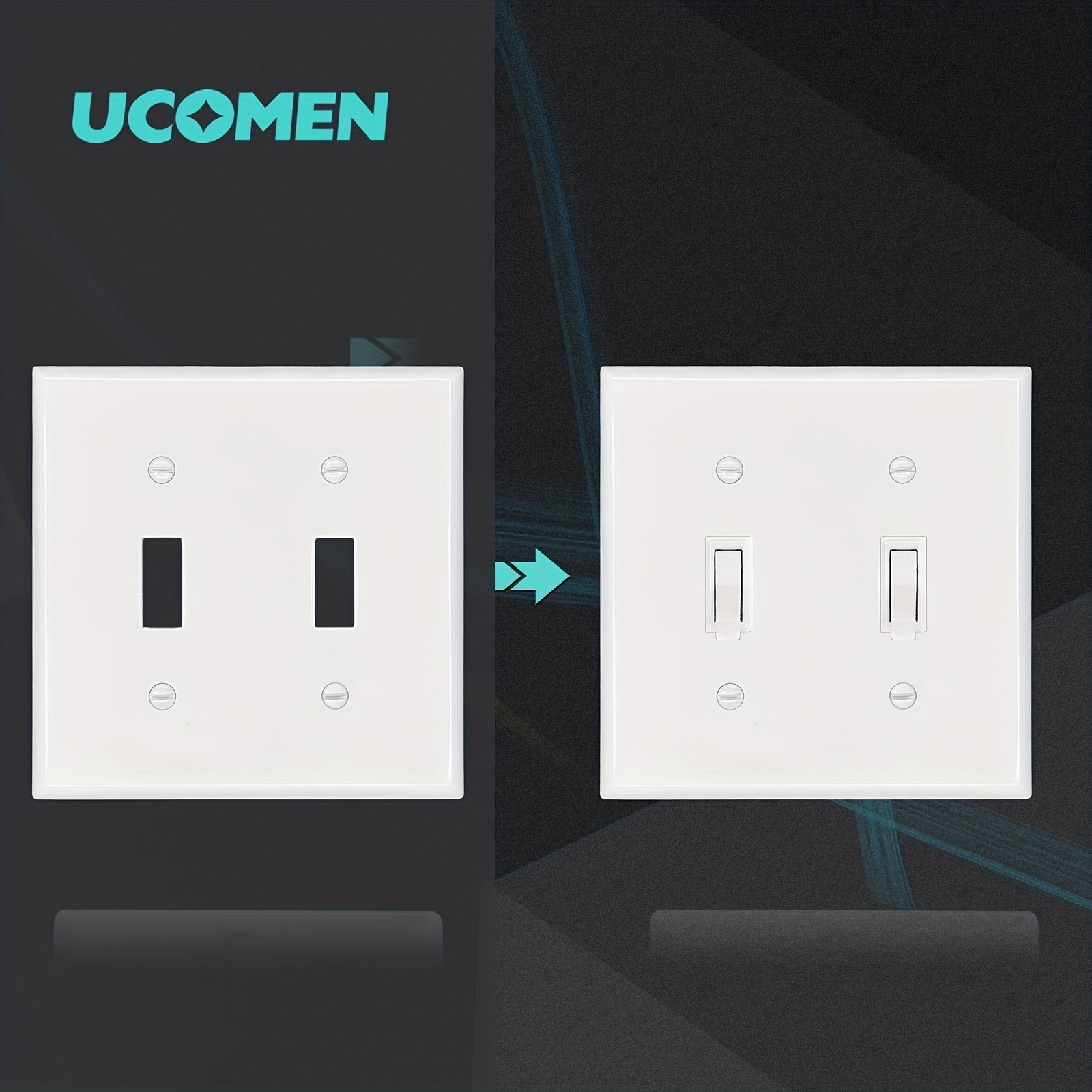 Electrical Outlets & Light Switches for Wall Switch Plates