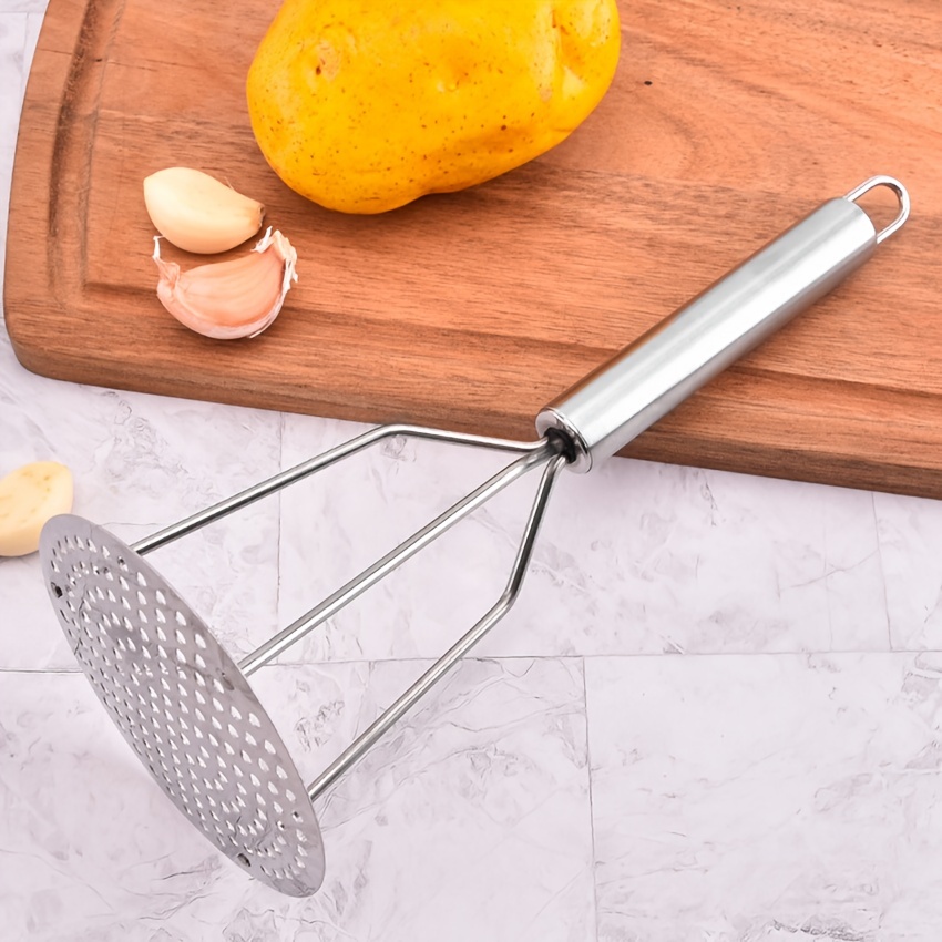 1Pc potato masher hand Potato Masher Metal Lemon Orange Juicer