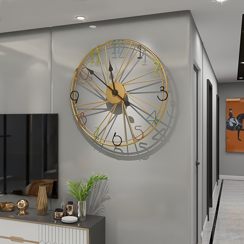 1pc Marco Sin Marco 3d Diy Reloj Pared Espejo Superficie Reloj