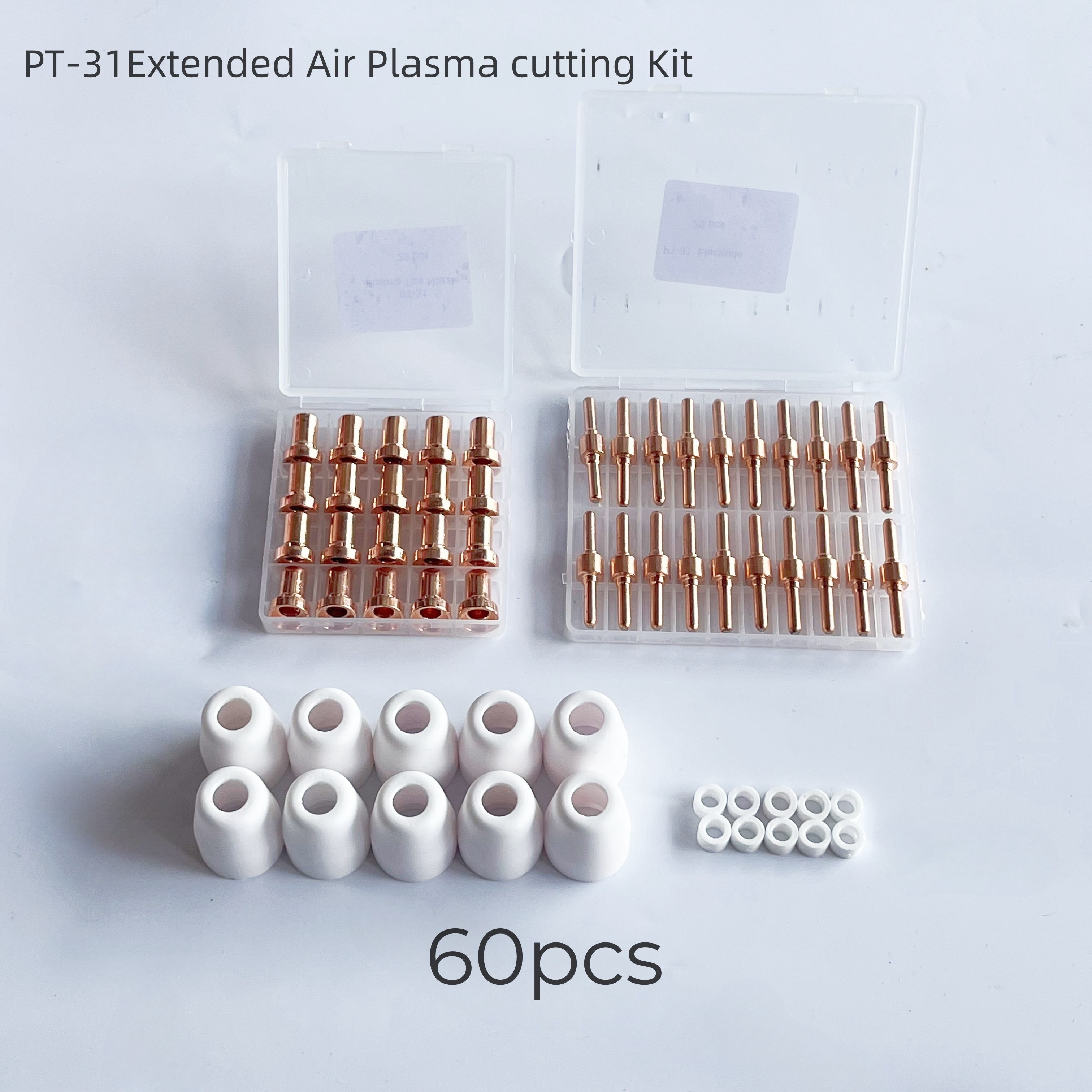 Paquete de herramientas - Cortador de plasma 45A y electrodos de plasma de  cobre TITANIUM, 5 Pc.