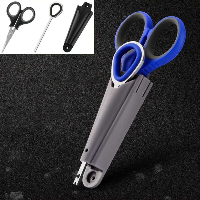 Fishing Grip Set Anti-Slip Ergonomics Handle with T-Shaped Hook Remover Plastic  Floating Fishing Pliers Holder for Outdoor - 3