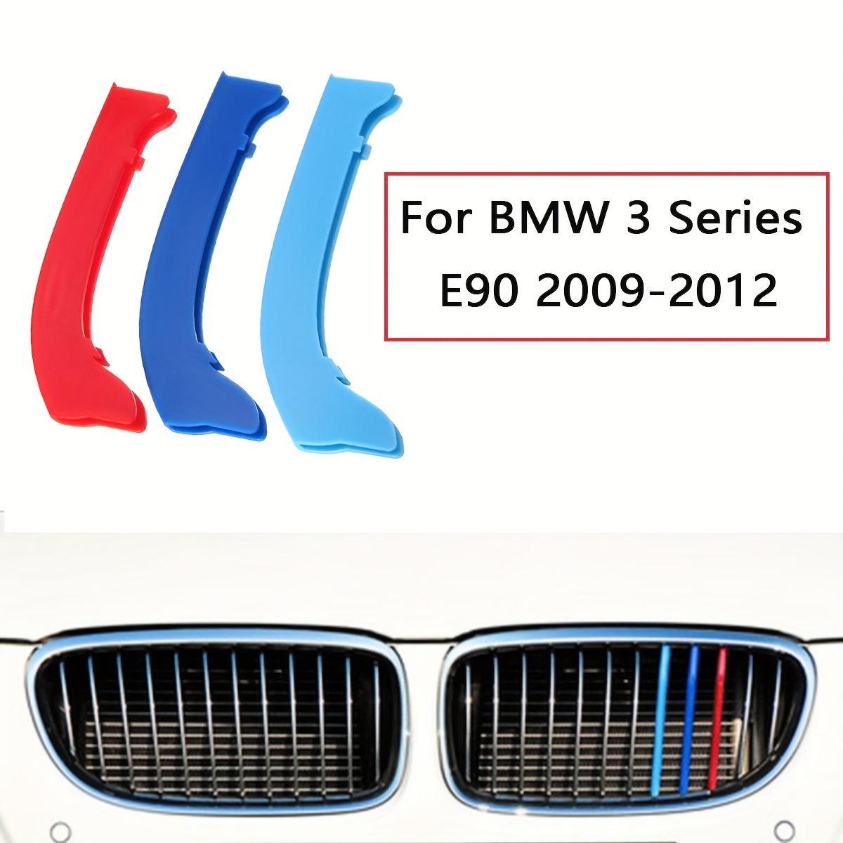 Glossy Black Front Bumper Kidney Grill Radiator Grille - Temu