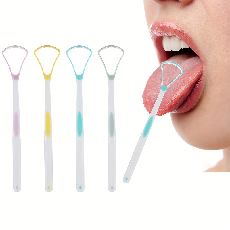 Double sided Silicone Tongue Cleaner: Get A Fresher - Temu
