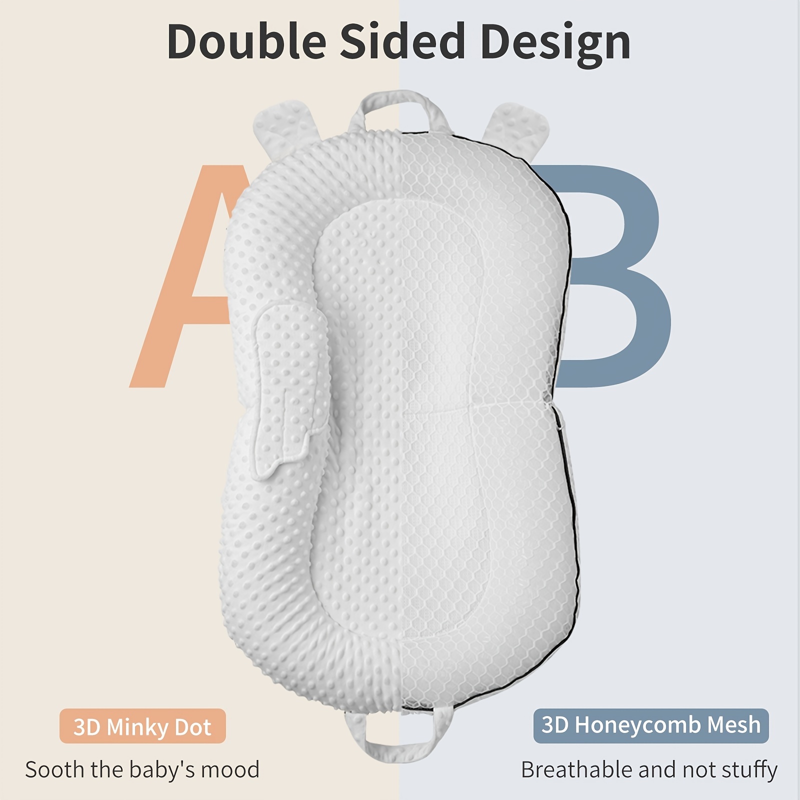 Almohada de cuna en fibra 3D
