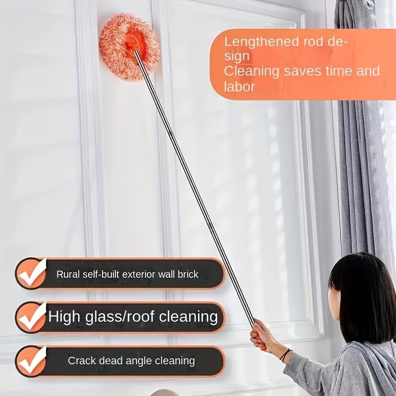 Dual purpose Wet And Dry Mop For Cleaning Ceilings Floors - Temu