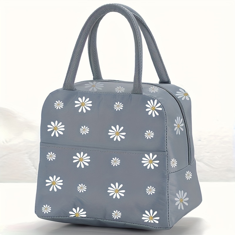 Daisy Insulated Lunch Bag Reusable Thickened Aluminum Foil - Temu