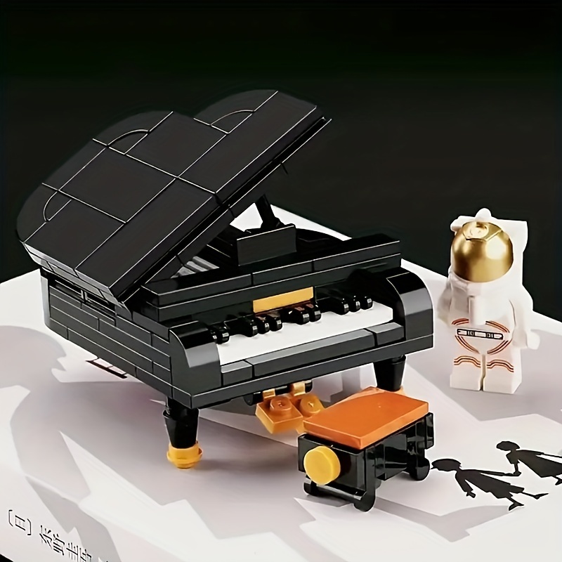 Mini piano no estilo pixel art