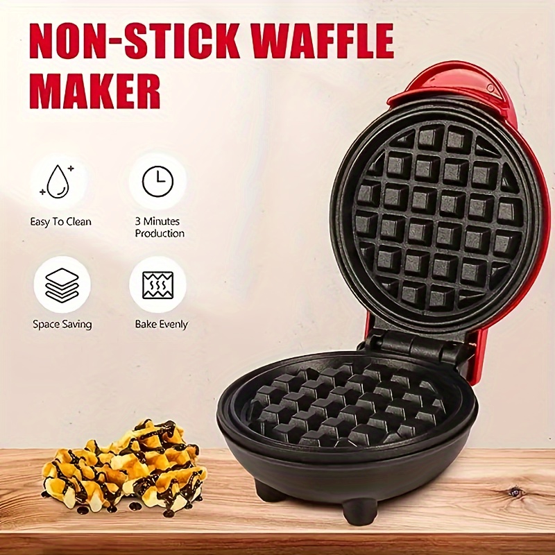 Electric Waffle Maker Portable Waffle Maker Multi-Function Mini Cooking  Home Appliance NonStick Breakfast Machine Kitchen - AliExpress