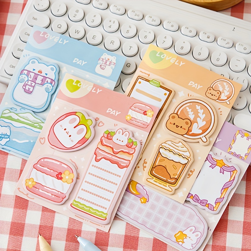 Cute Pet Special shaped Combination Sticky Notes Student - Temu