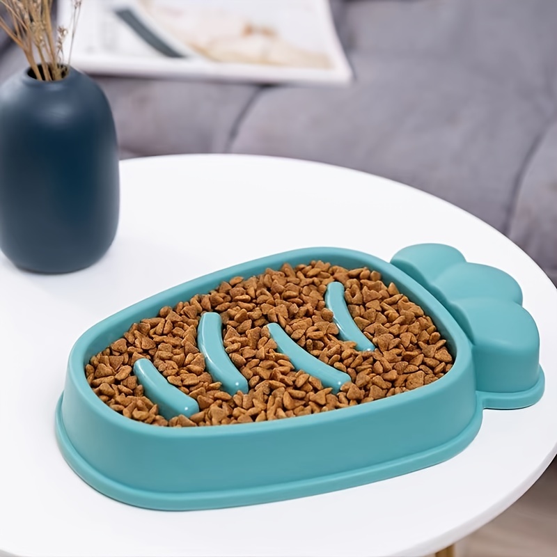 Dog Slow Feeder Bowl Non-Slip Silicone Puzzle Bowl Pet Slower Food