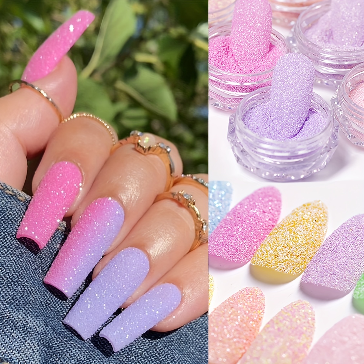 Sugar Glitter For Nails - Temu