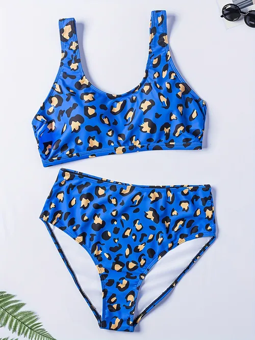 Leopard Bikini Sexy Plus - Temu