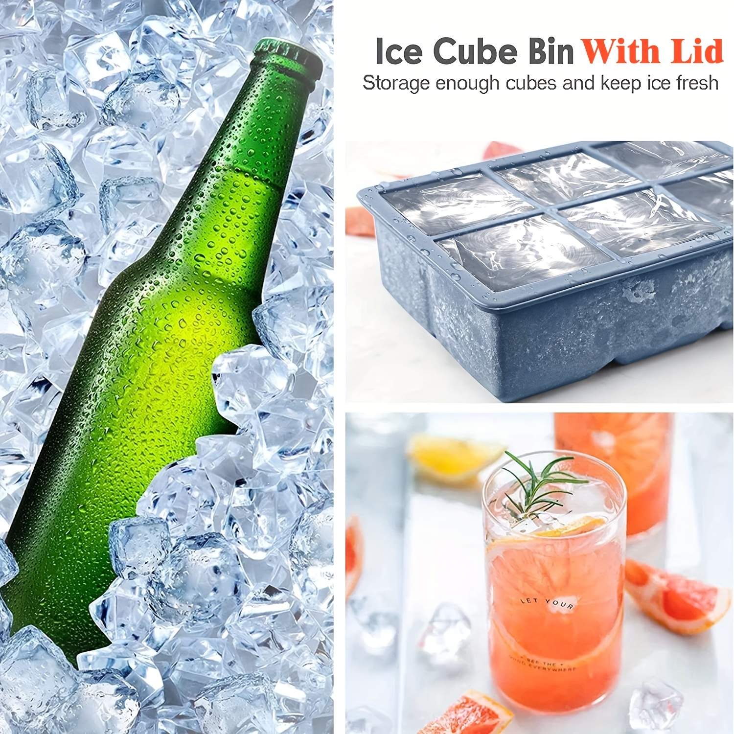 Ice Cube Maker for Refreshing Drinks | Bartesian