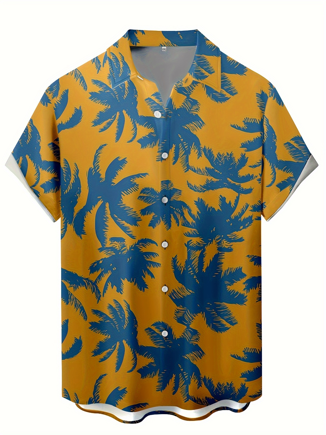 Plus Size Men's Fish Graphic Print Shirt for Summer, Hawaiian Style Beach Shirt for Males, Men's Clothing, Plus Size,Mens Fishing Shirts,Temu