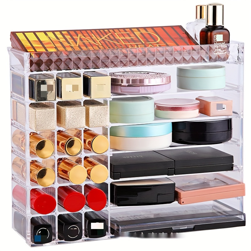 Diamond patterned Makeup Storage Tray 360 Degree Rotating - Temu United  Arab Emirates