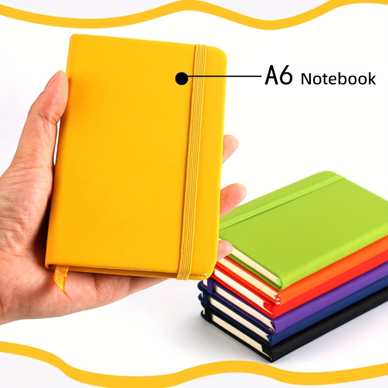 Carnet de notes A6 avec marque-page