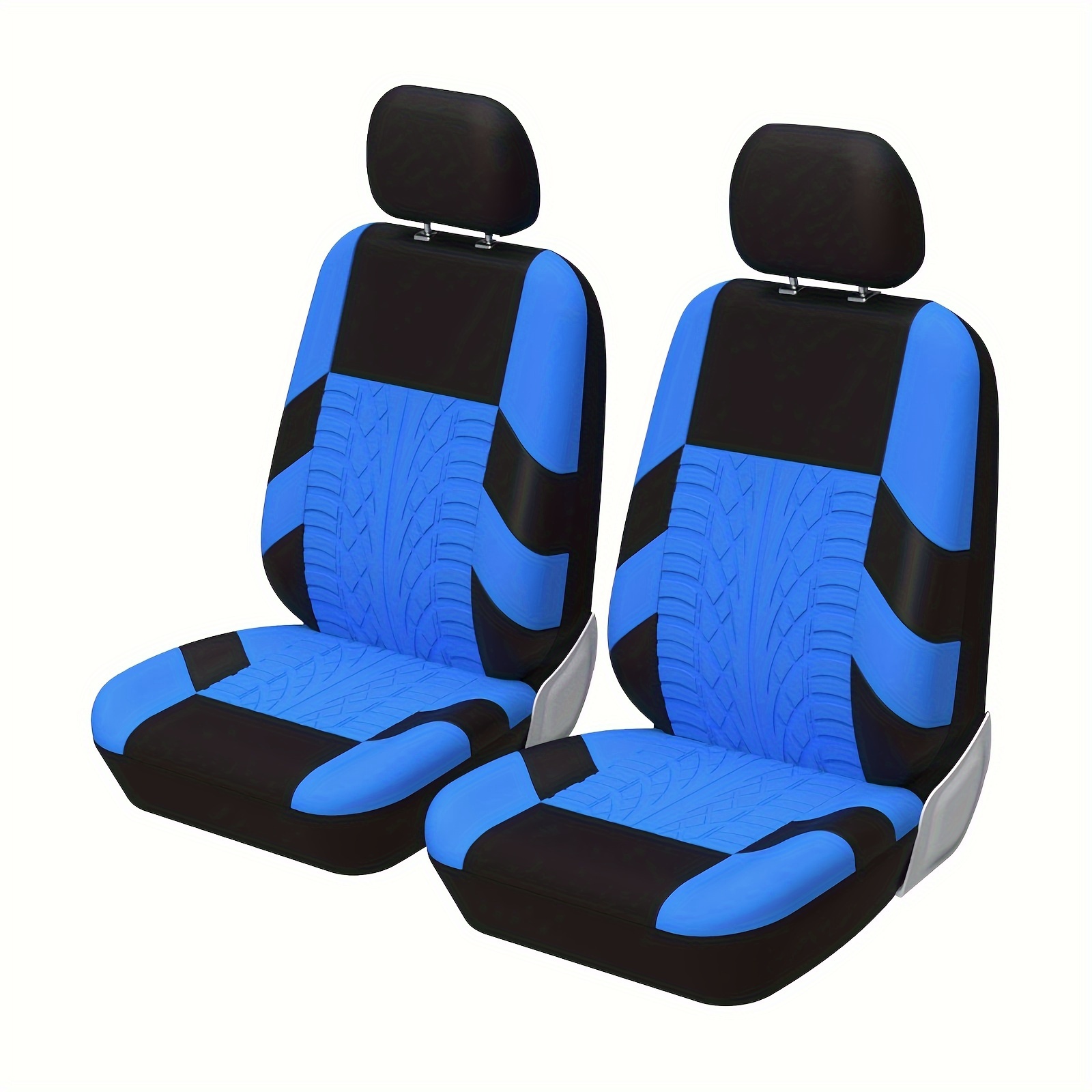 Flying Banner Ensemble complet de housses de siège de voiture en tissu  polyester - Compatibles avec airbag 