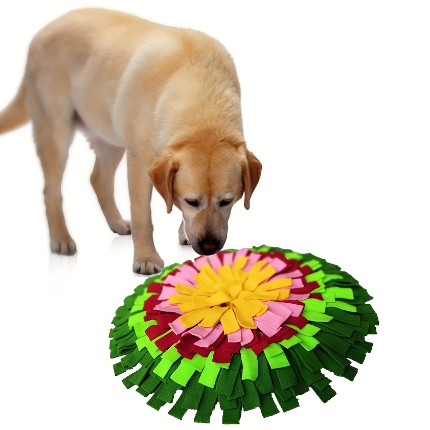 Pet Snuffle Mat for Dogs, Puppy Sniffing Pad Interactive Feed Game for  Boredom, Feeding Mat Encourages Natural Foraging Skills, Foraging Mat for  Small
