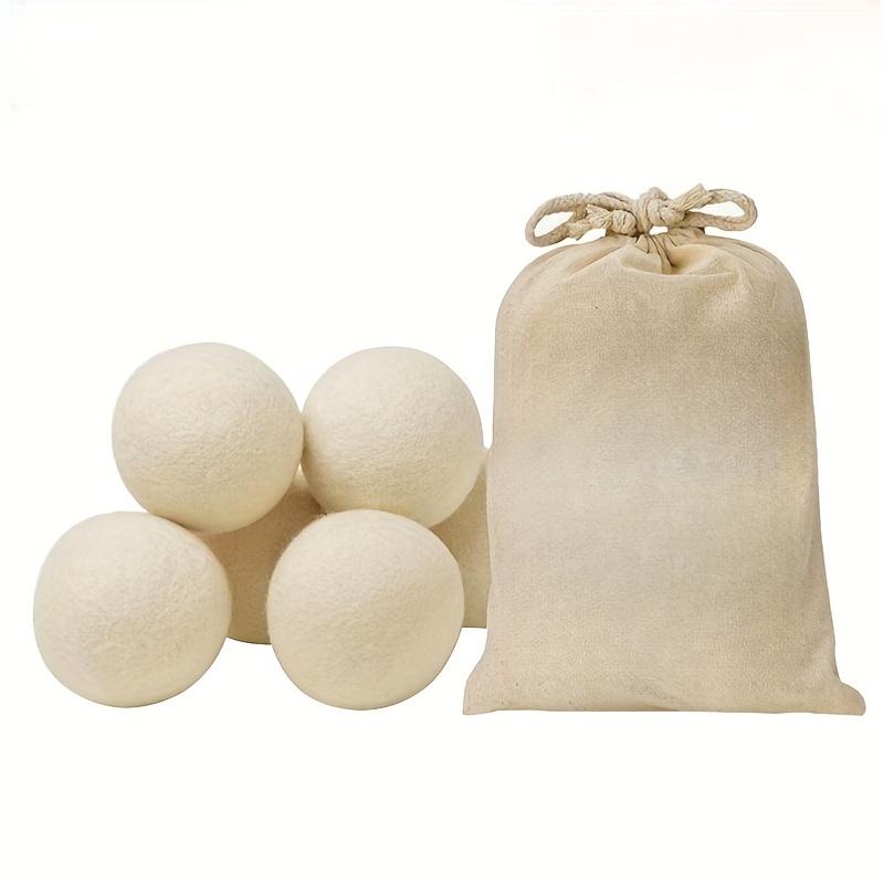 Pure Natural Wool Dry Clothes Ball,can Be Reused,wool Balls Replaces Dryer  Sheets - Wool Balls For Dryer - Laundry Balls For Dryer - Temu