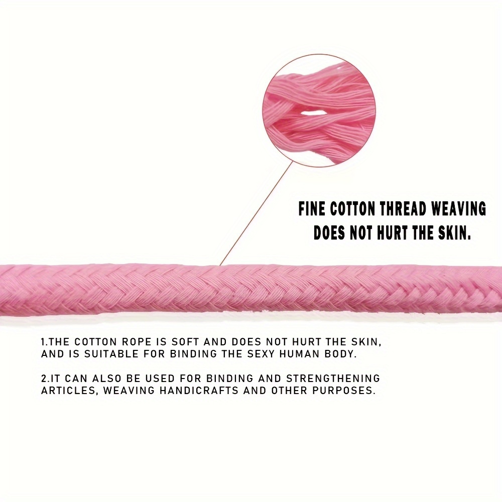 Bdsm Female Adult Sex Products Bdsm Bondage Soft Rope Adult - Temu