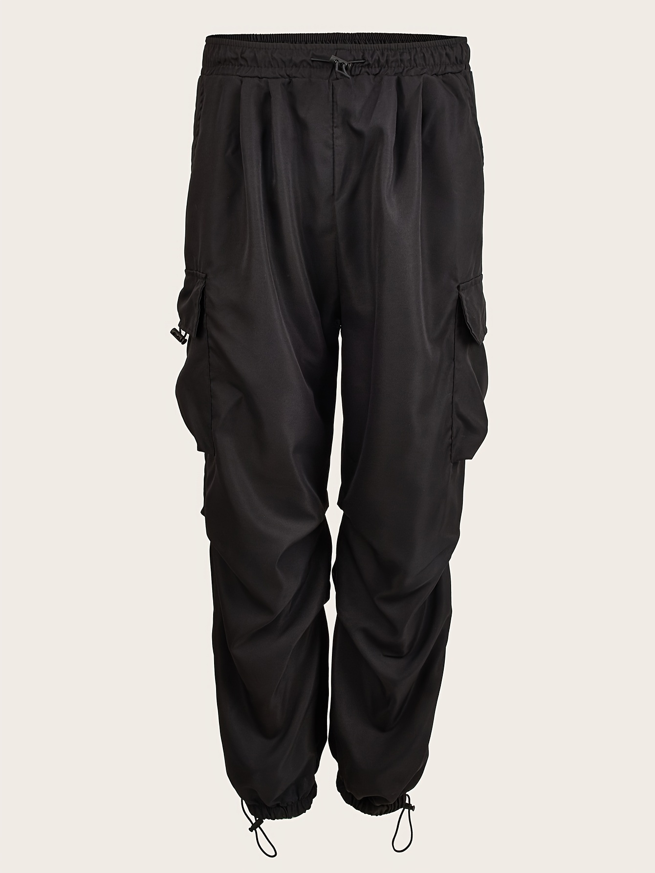 Shop Preme Stacked Multi Pocket Cargo Pants PRWB1356-BLK black