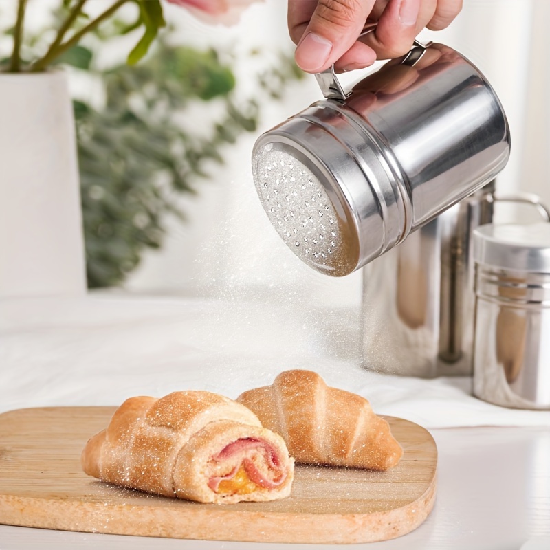 stainless steel seasoning jar with handle durable bbq spice shaker pepper sesame powder container with lid ideal for   caf use bbq spice container modern kitchenware   spice jars Product details 5