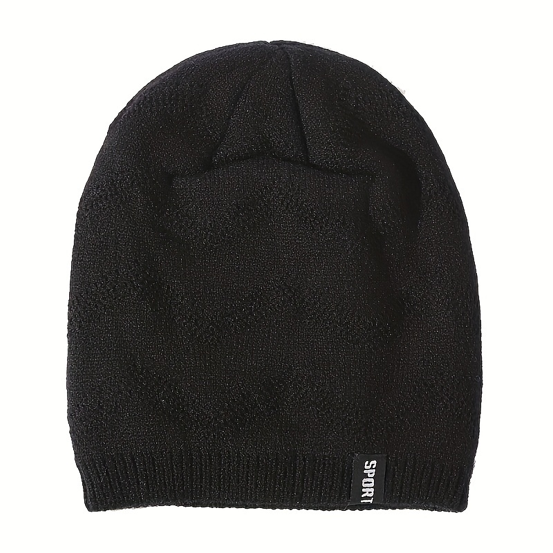 Wmcaps Bonnet Chapeau Hiver, Thermo Bonnets Tricotés pour Hommes