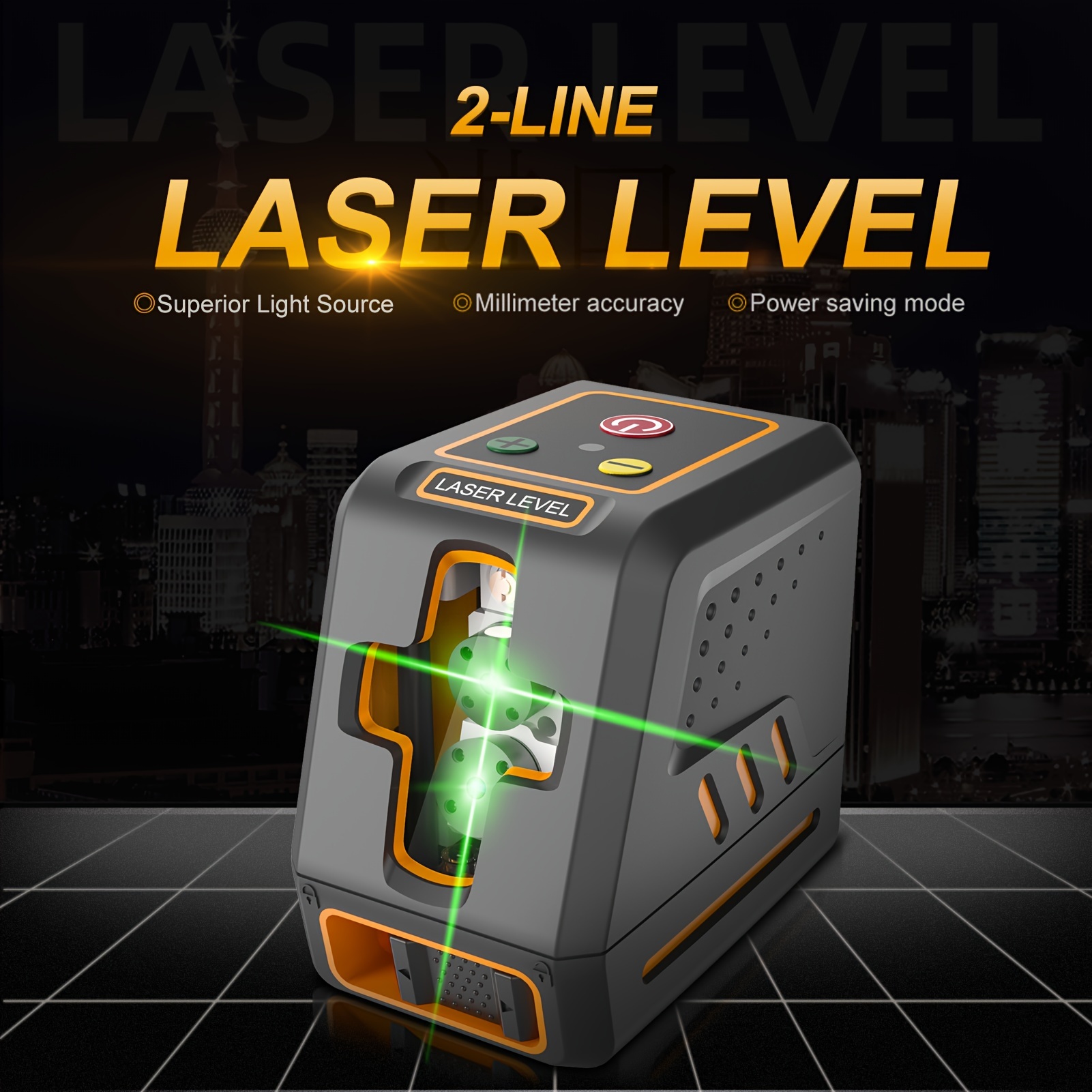 Nivel Laser Verde Horizontal/Vertical Autonivelante