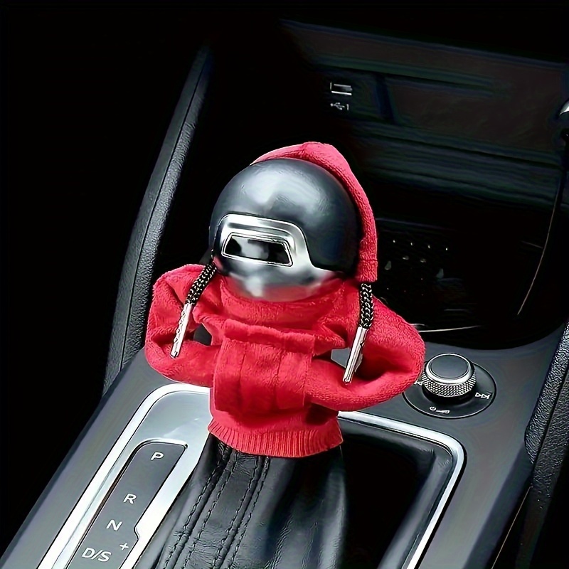 Car Gear Handle Cover Shift Knob Hoodie Sweatshirt Universal