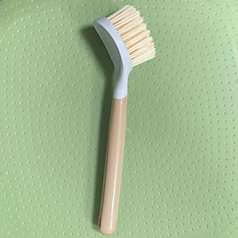 1pc Bamboo Dishwashing Brush Kitchen Wooden Cleaning Brush For Cleaning  Cast Iron Pots Pans, Save Money On Temu