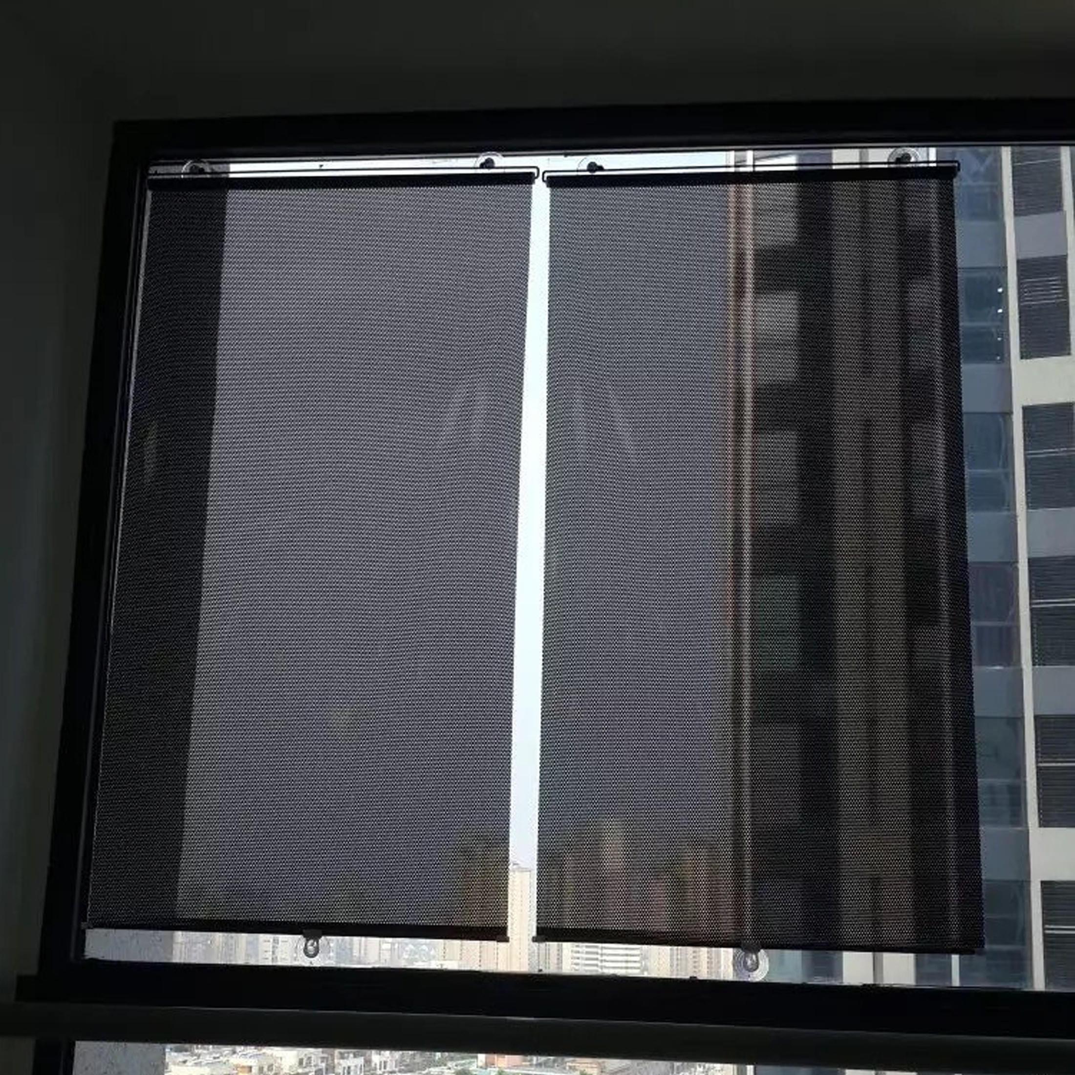 Cortina De Sombra Con Ventosa Para Balcón Sin Perforaciones - Temu