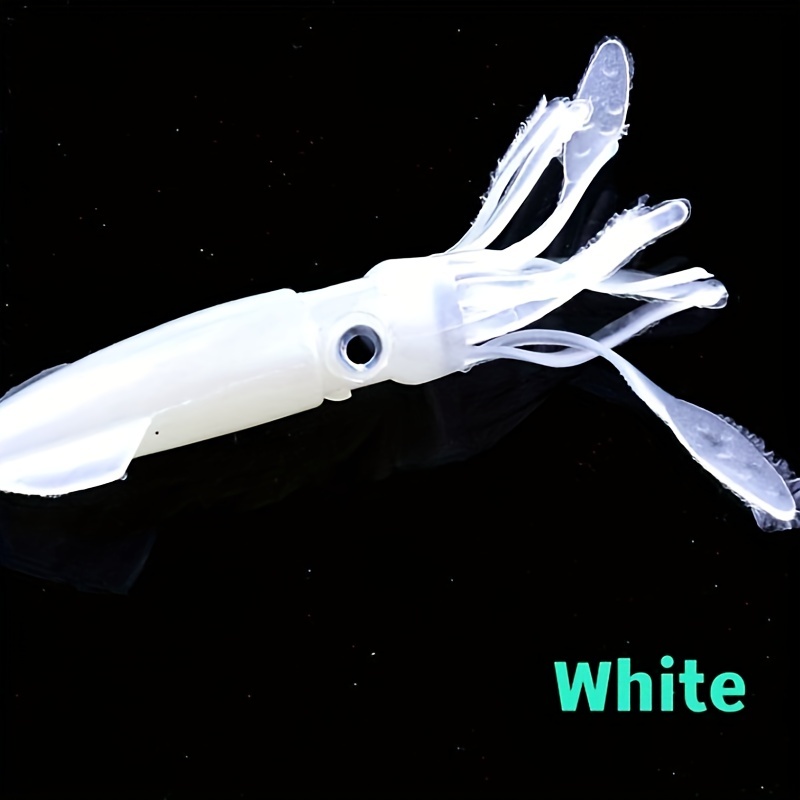 Luminous Soft Fishing Lure Bionic Squid/octopus Bait Sea - Temu
