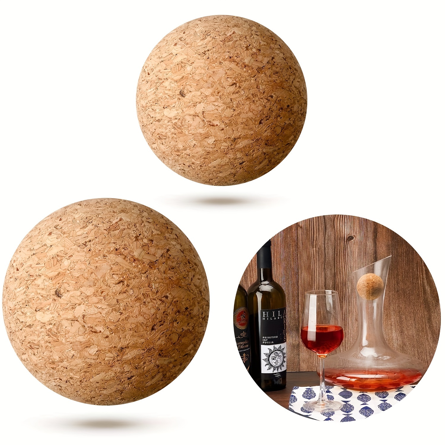 Cork Stoppers Wooden Tapered Wine Bottle Cork Plugs - Temu