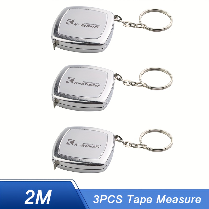 Small Tape Measure Keychain Mini Measuring Tape Retractable 6foot 2M Pocket  Tape Measure with Clear Marking for Home TOP ones