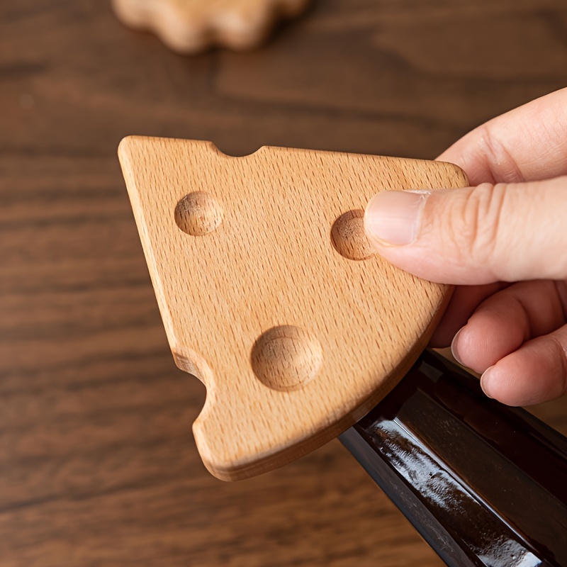 1pc Wooden Bottle Opener