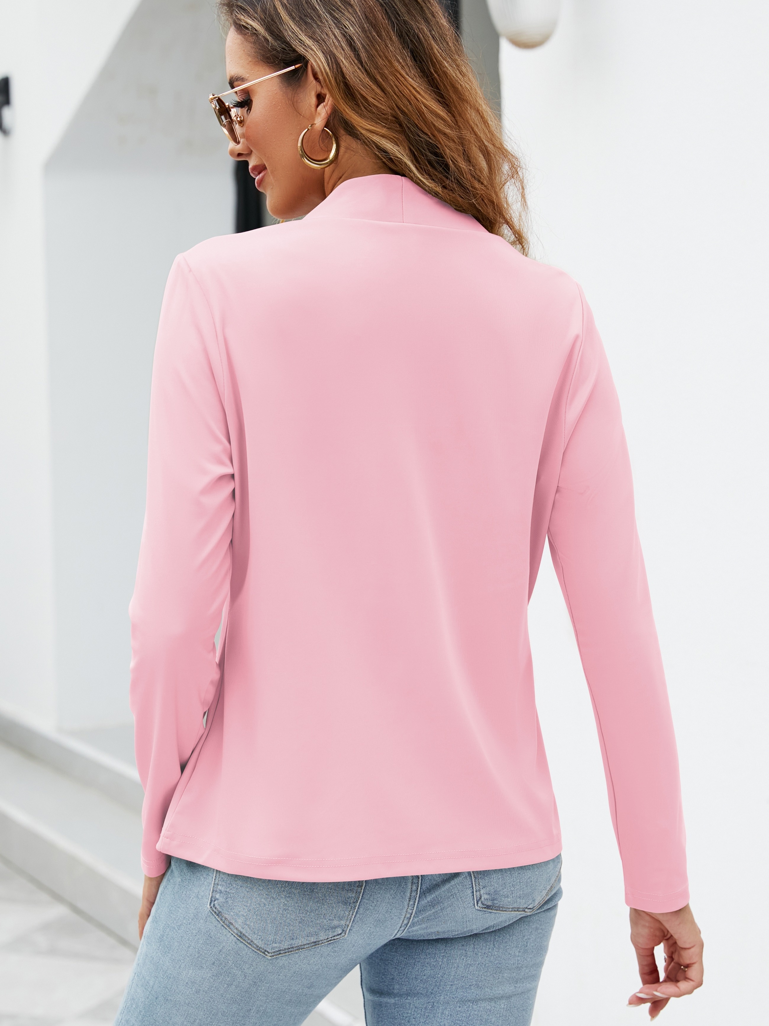 Light Pink Blazer W/Pockets