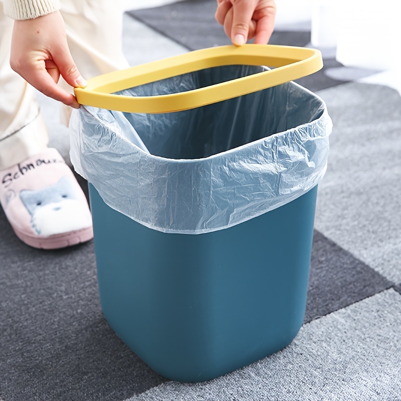 Nordic Contrast Trash Can Square Garbage Bin