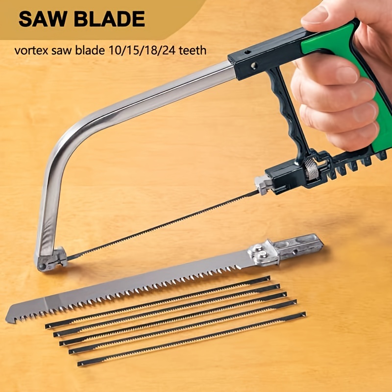 6 Coping Saw Blades 24tpi High Carbon Steel Saw Blades Pin - Temu