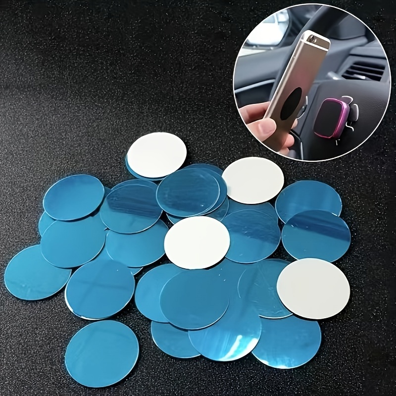 5pcs Magnetic Metal Plates For Magnetic Car Phone Holder, Universal Iron  Sheet Sticker For Mobile Phone Magnet Holder Mount