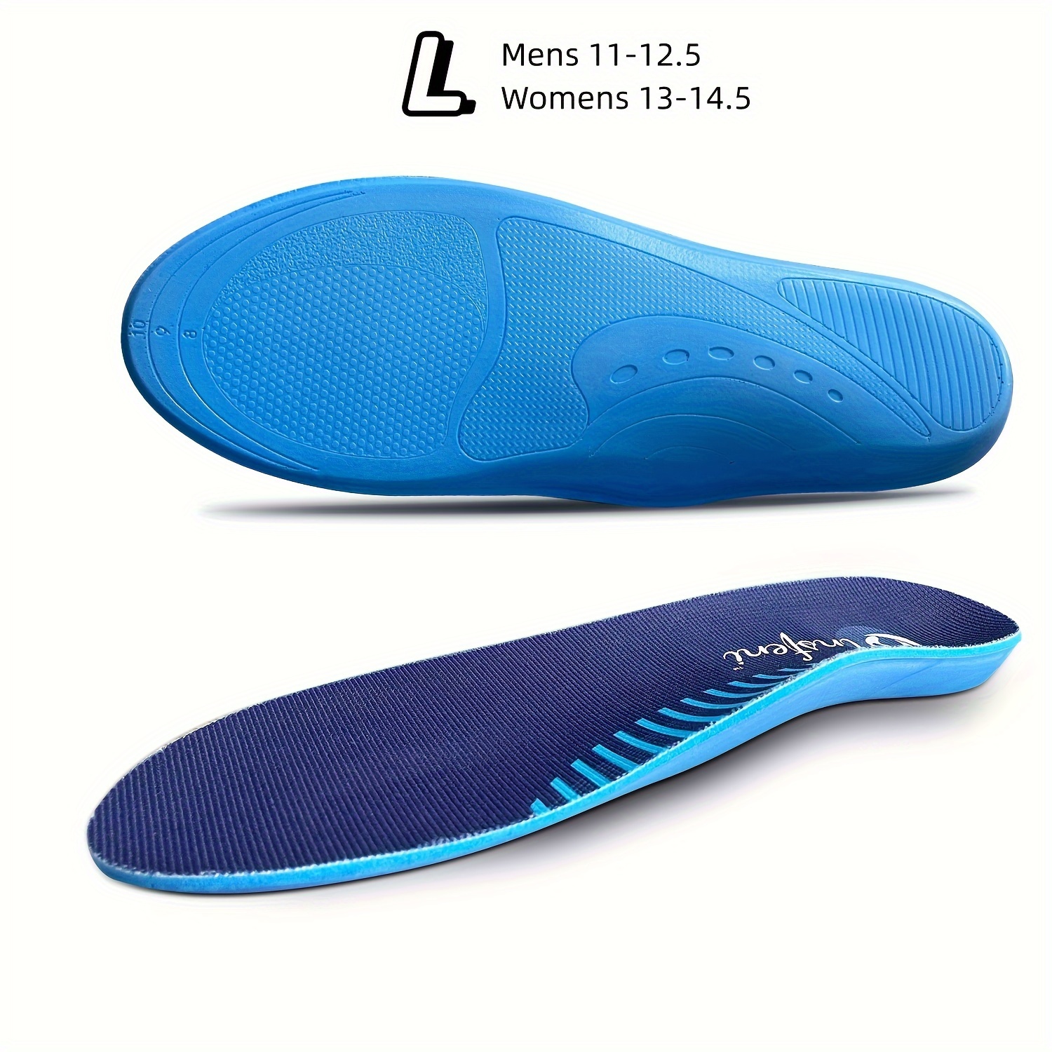 Athletic shoe inserts for 2025 flat feet