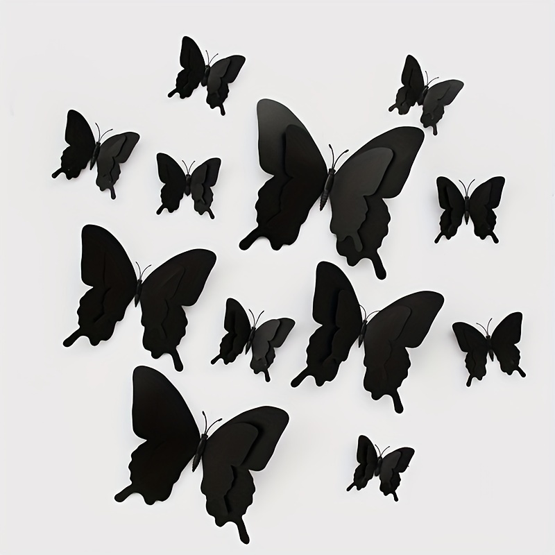 3d Three dimensional Double layer Simulation Butterfly - Temu