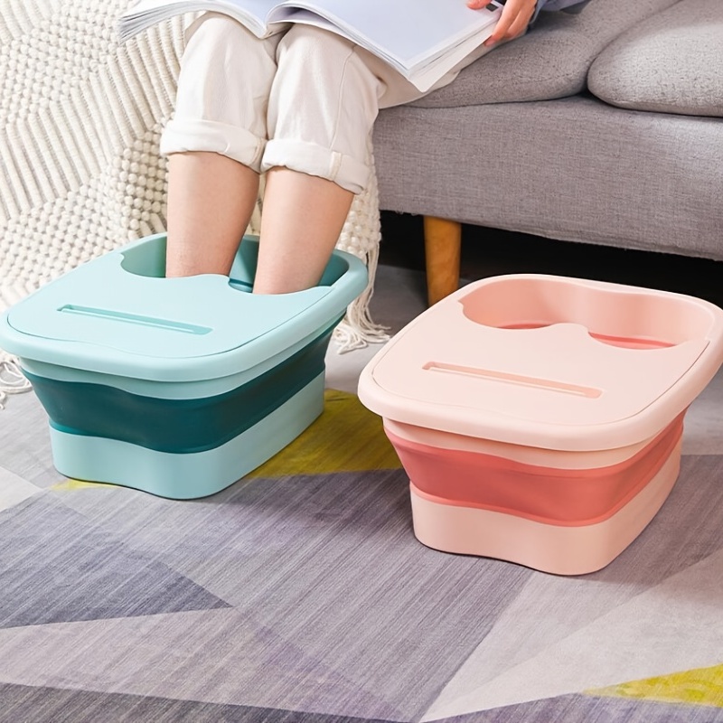 Foldable Foot Bath Bucket Foot Bath Tool Foot Bath Massager - Temu